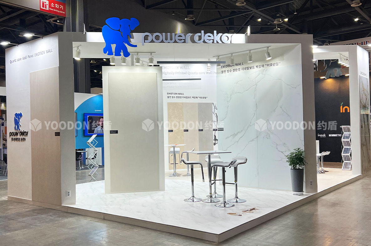 韓國展臺(tái)搭建