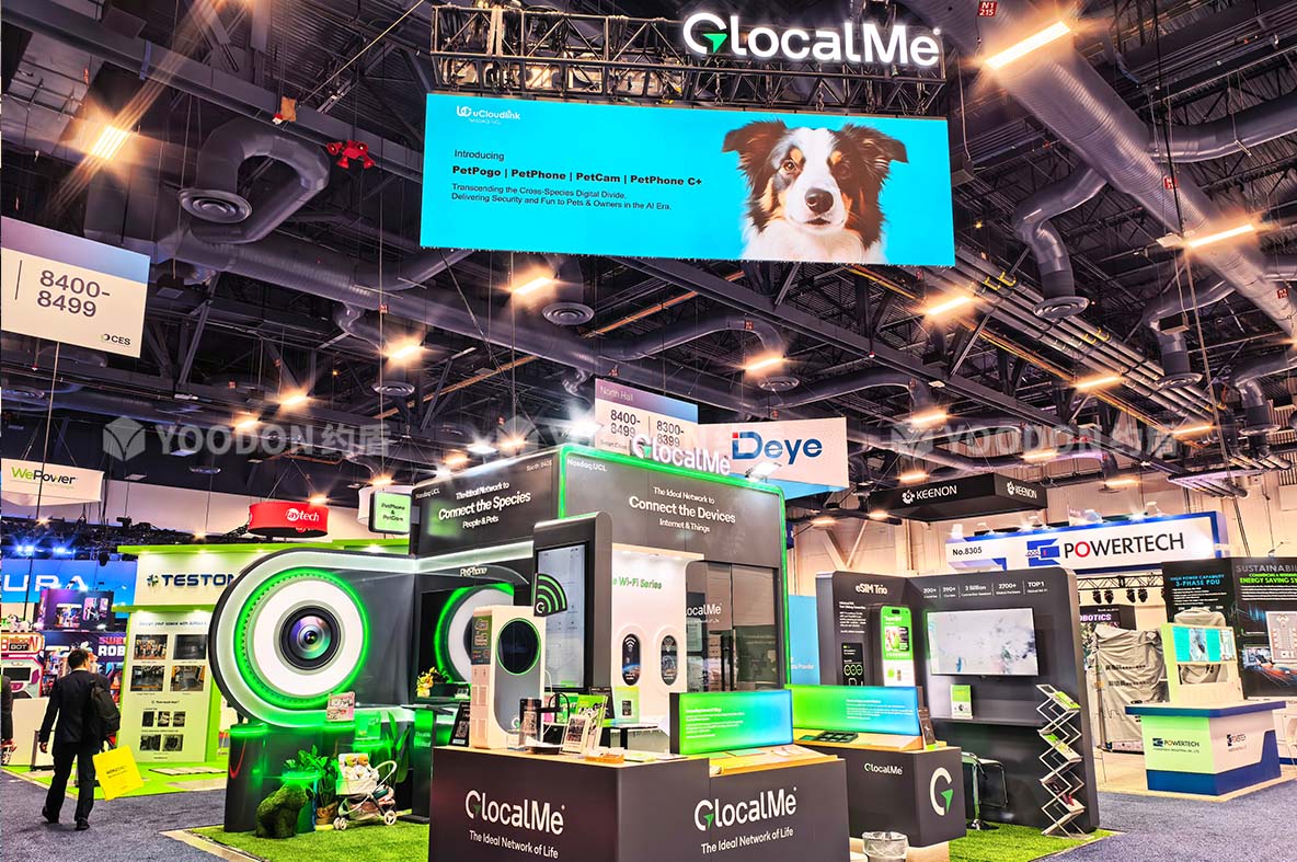 美國(guó)CES展搭建